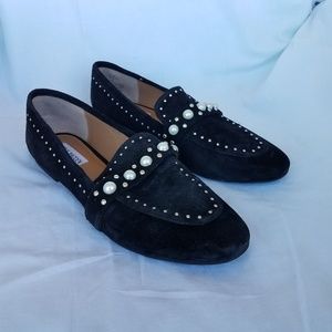Black Steve Madden loafers